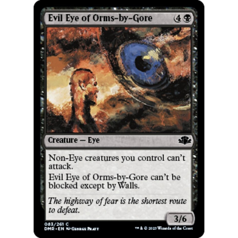 Evil Eye of Orms-by-Gore [Dominaria Remastered]