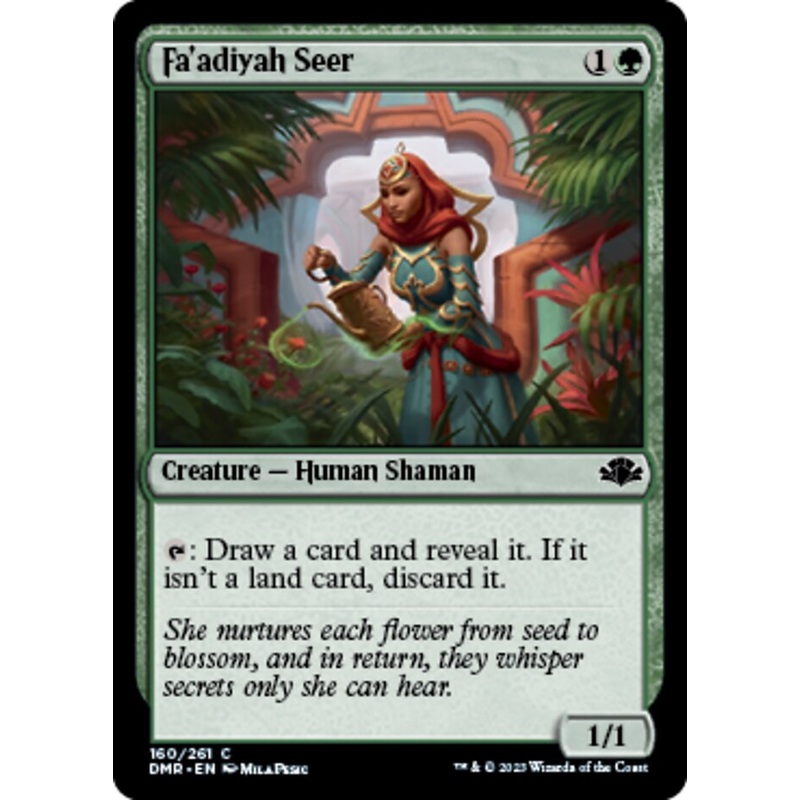 Fa'adiyah Seer [Dominaria Remastered]