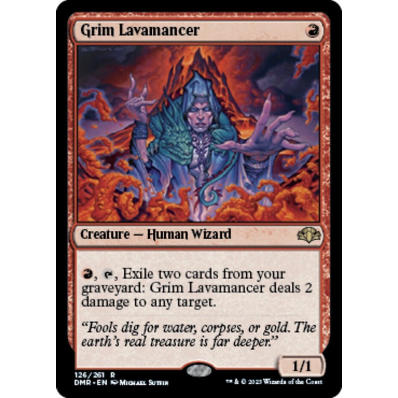 Grim Lavamancer [Dominaria Remastered]