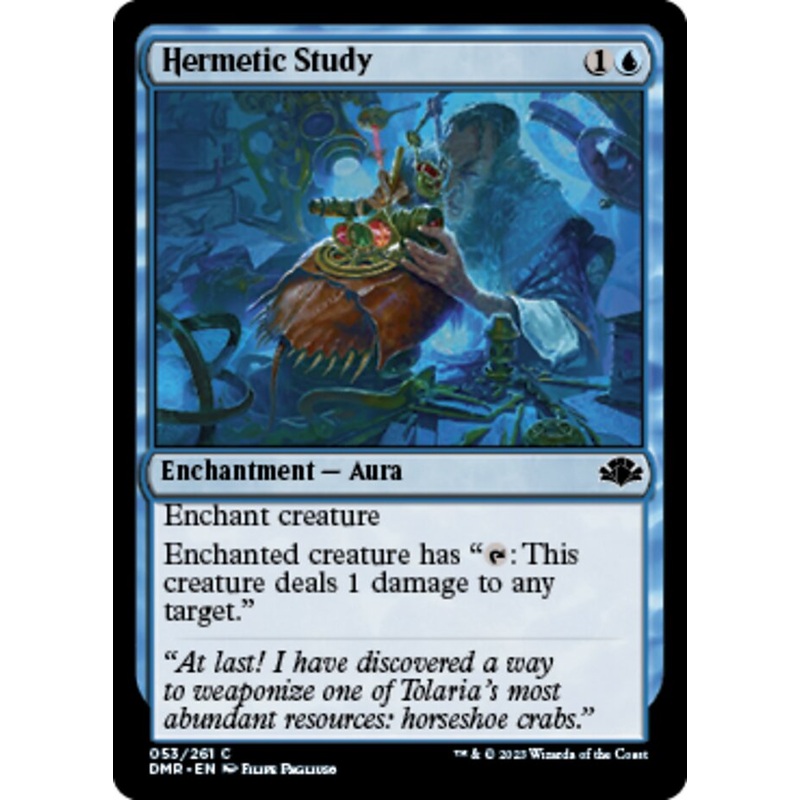 Hermetic Study [Dominaria Remastered]