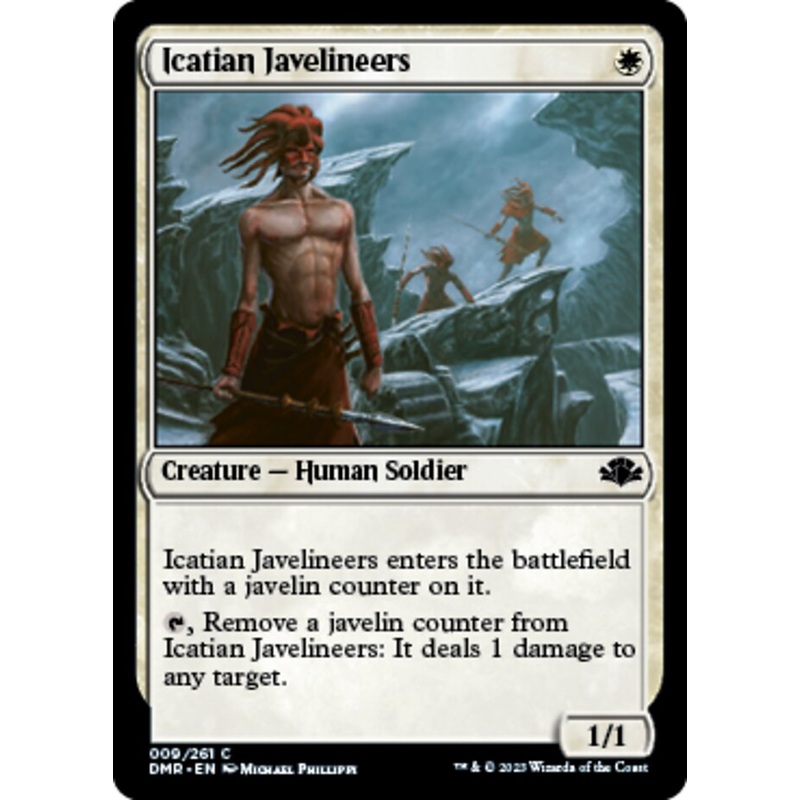 Icatian Javelineers [Dominaria Remastered]
