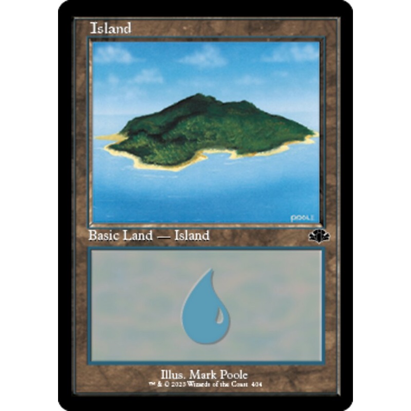 Island (404) (Retro) [Dominaria Remastered]