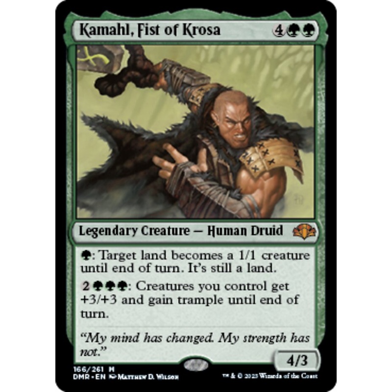 Kamahl, Fist of Krosa [Dominaria Remastered]