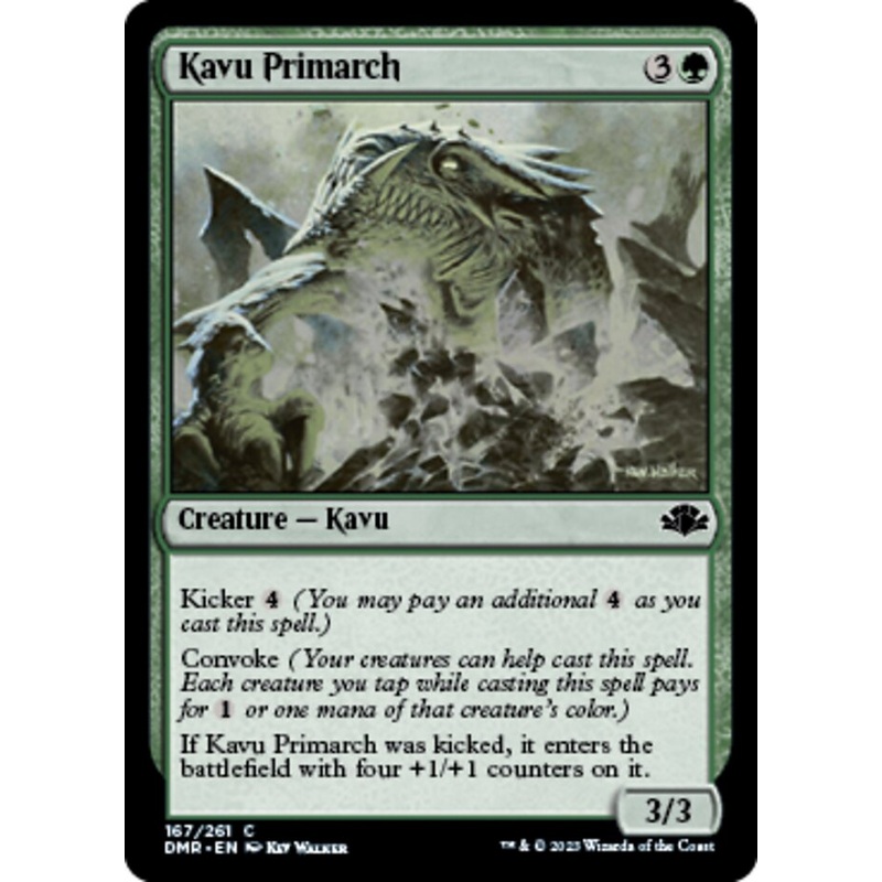 Kavu Primarch [Dominaria Remastered]