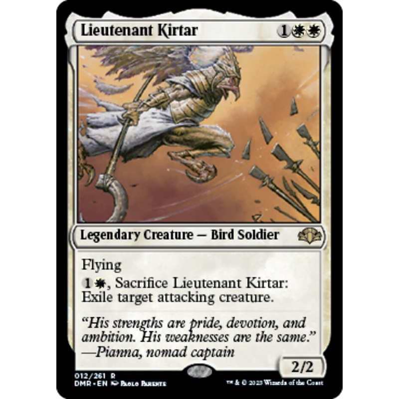 Lieutenant Kirtar [Dominaria Remastered]
