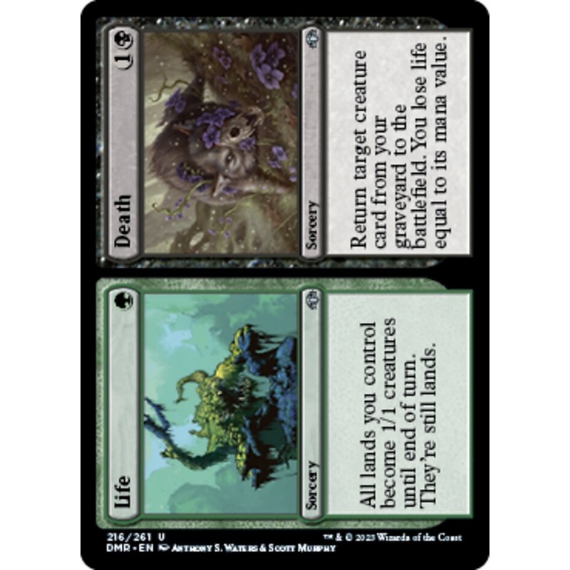 Life // Death [Dominaria Remastered]