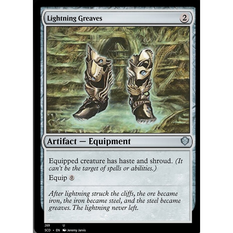 Lightning Greaves [Starter Commander Decks]
