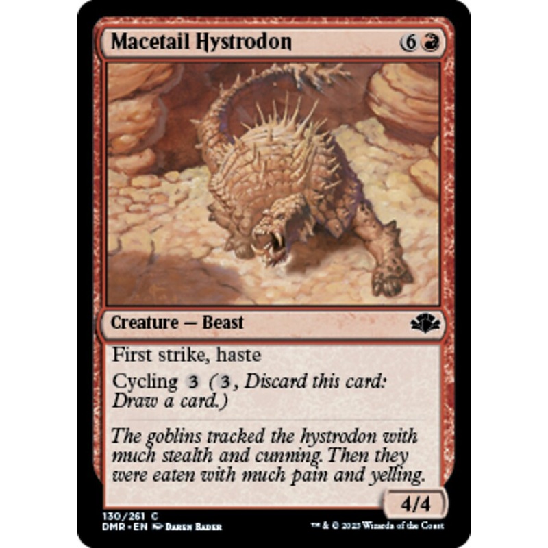 Macetail Hystrodon [Dominaria Remastered]