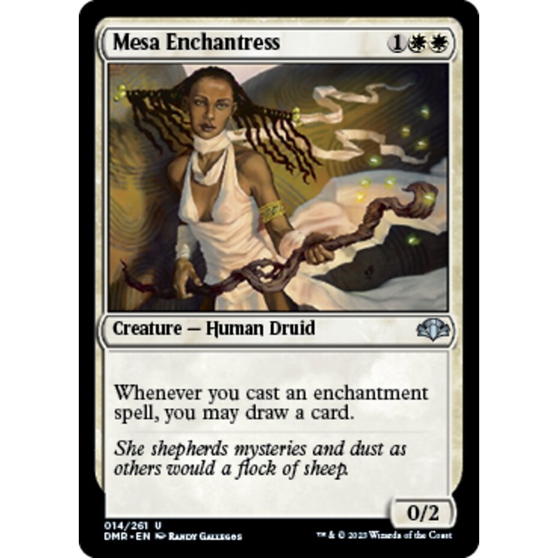 Mesa Enchantress [Dominaria Remastered]