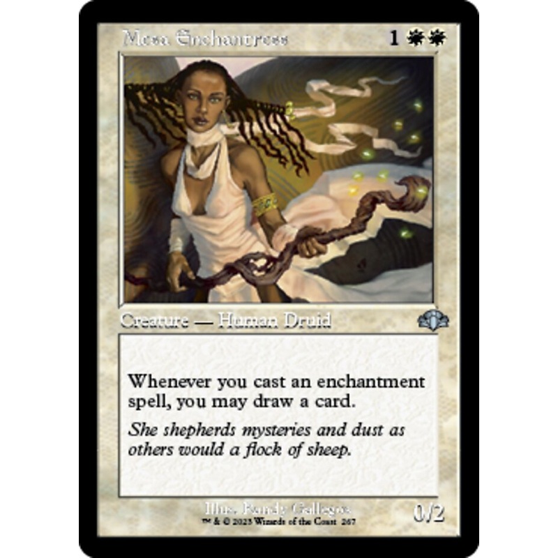 Mesa Enchantress (Retro) [Dominaria Remastered]
