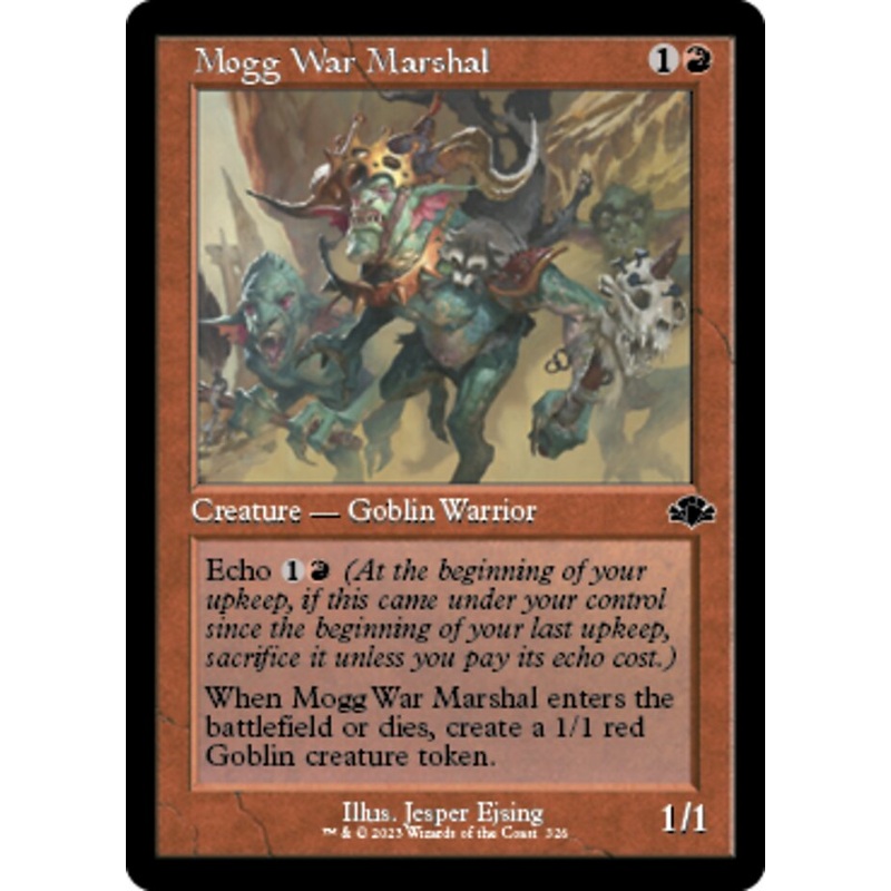 Mogg War Marshal (Retro) [Dominaria Remastered]