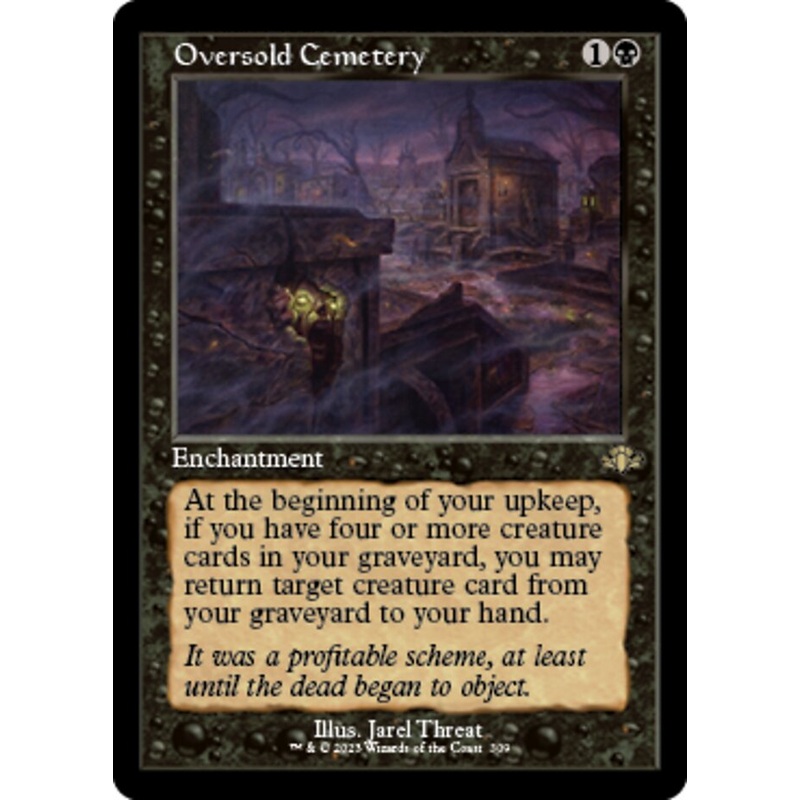 Oversold Cemetery (Retro) [Dominaria Remastered]