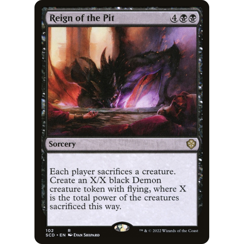 Reign of the Pit [Starter Commander Decks]