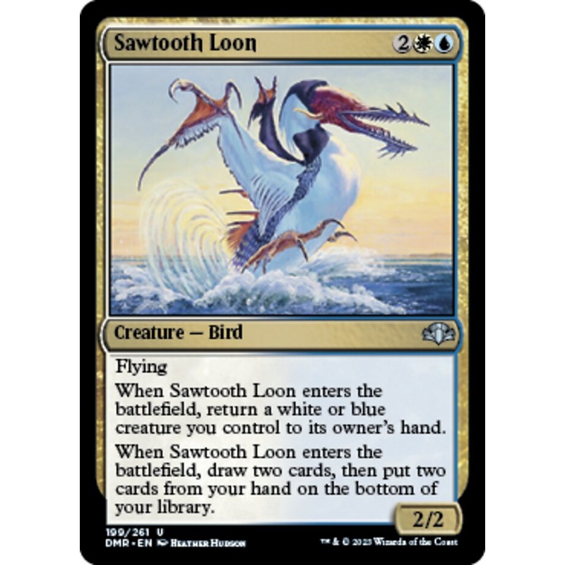 Sawtooth Loon [Dominaria Remastered]