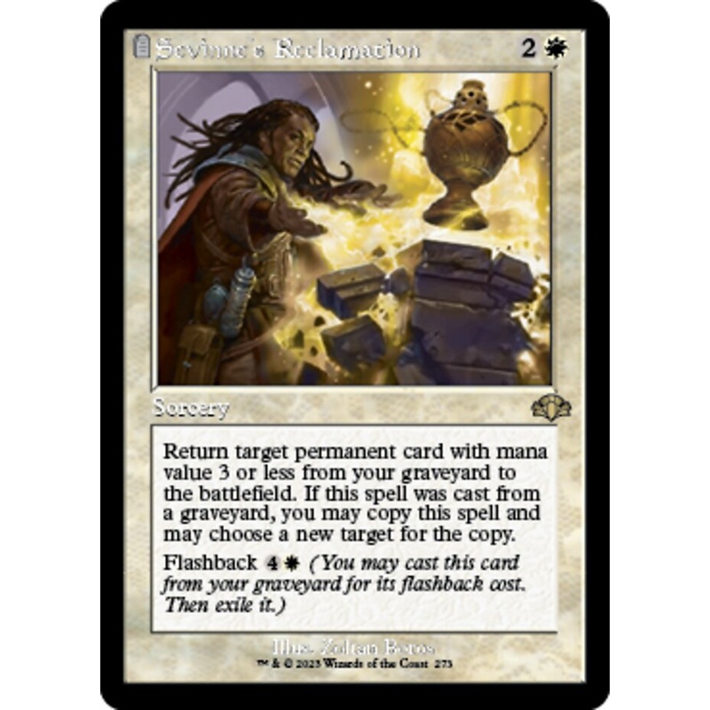 Sevinne's Reclamation (Retro) [Dominaria Remastered]
