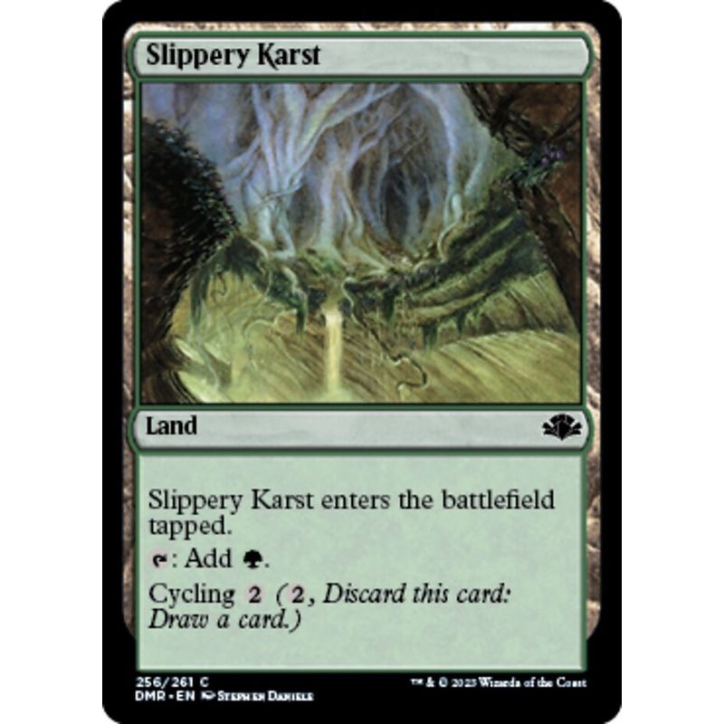 Slippery Karst [Dominaria Remastered]