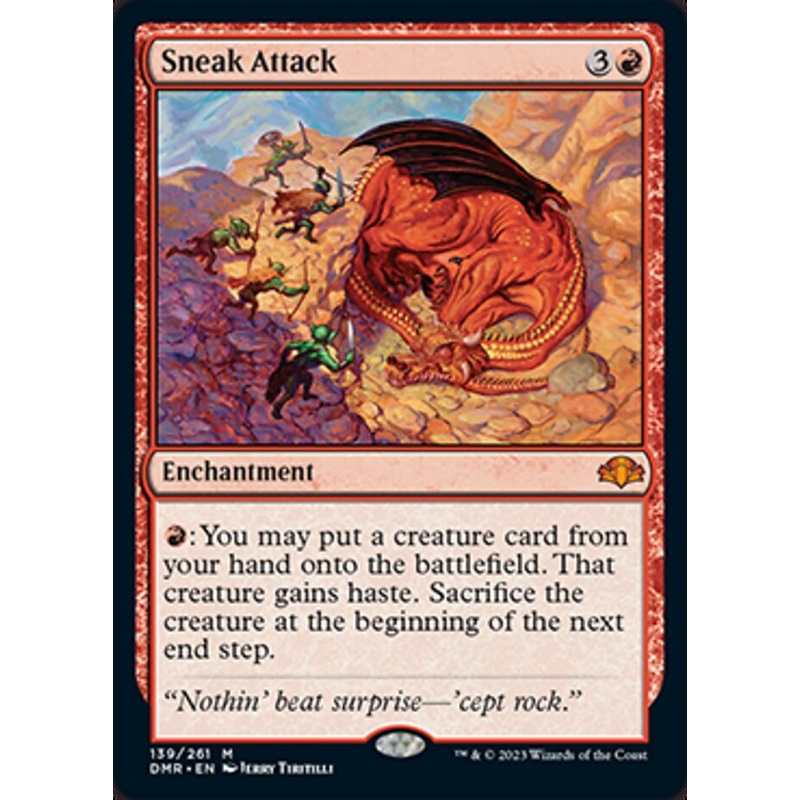 Sneak Attack [Dominaria Remastered]