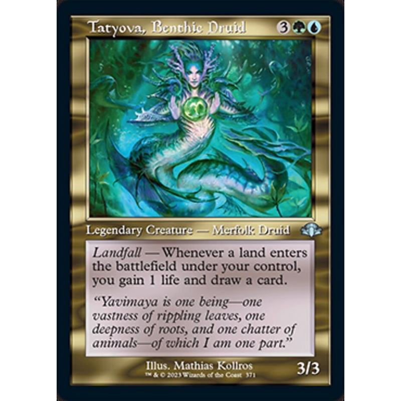 Tatyova, Benthic Druid (Retro) [Dominaria Remastered]