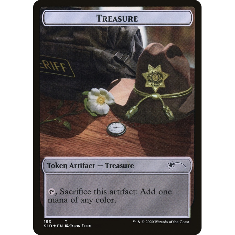 Treasure // Insect Double-Sided Token [Secret Lair Drop Series]