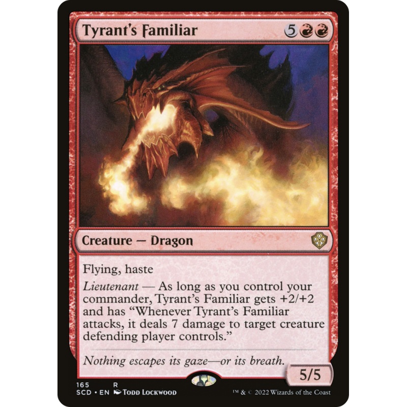 Tyrant's Familiar [Starter Commander Decks]