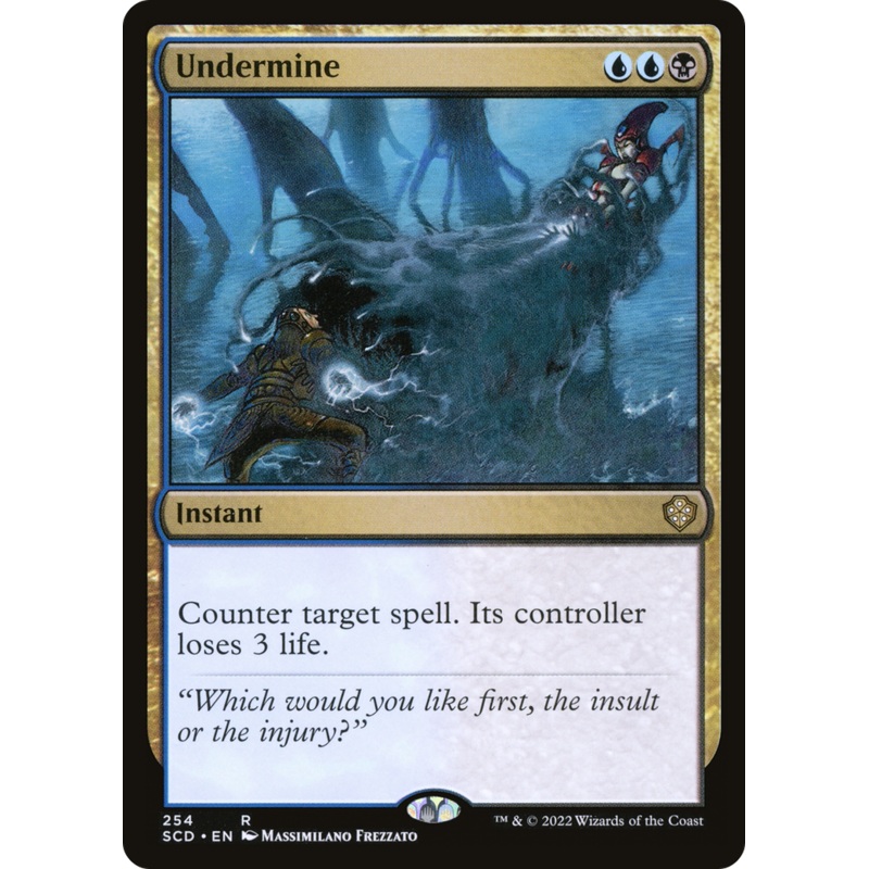 Undermine [Starter Commander Decks]