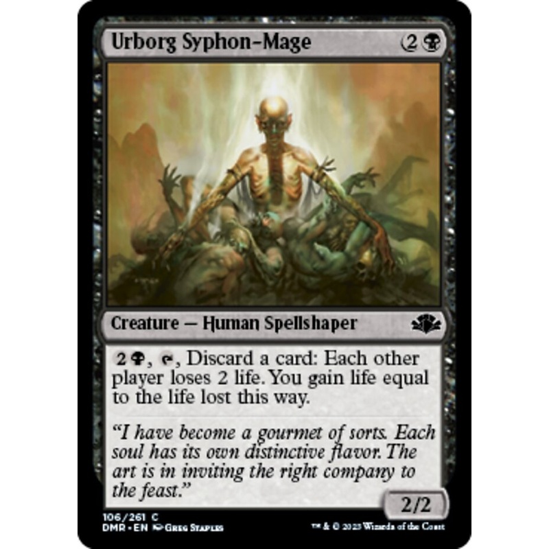 Urborg Syphon-Mage [Dominaria Remastered]
