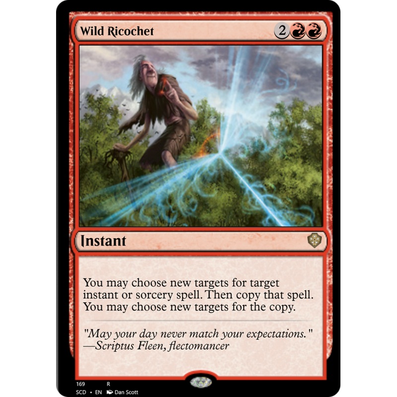 Wild Ricochet [Starter Commander Decks]
