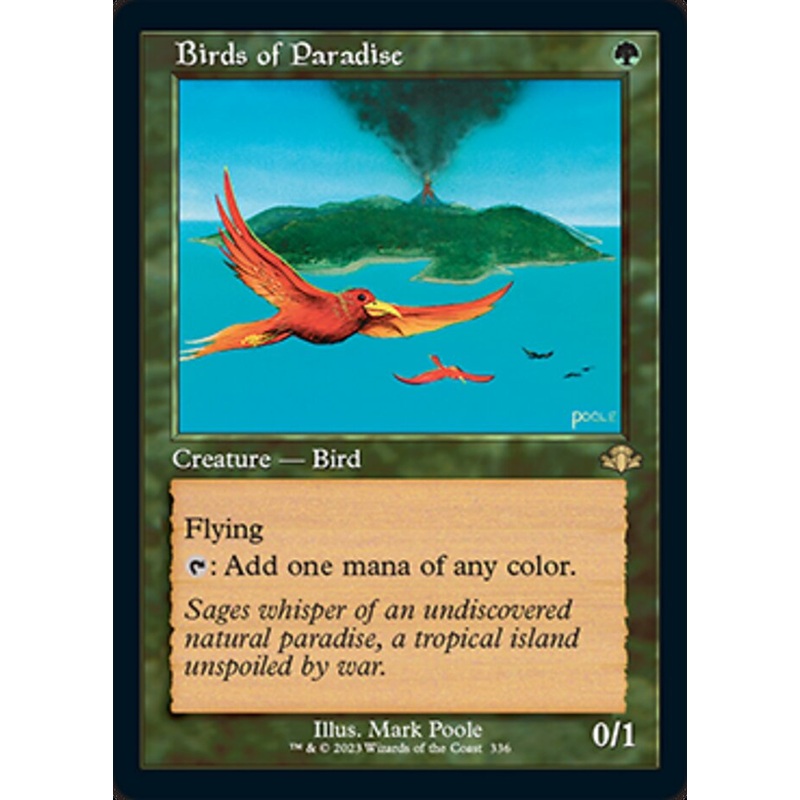 Birds of Paradise (Retro) [Dominaria Remastered]
