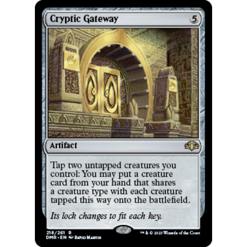 Cryptic Gateway [Dominaria Remastered]
