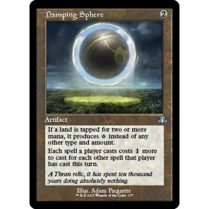 Damping Sphere (Retro) [Dominaria Remastered]