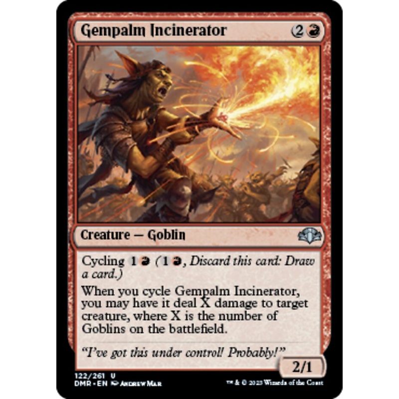 Gempalm Incinerator [Dominaria Remastered]