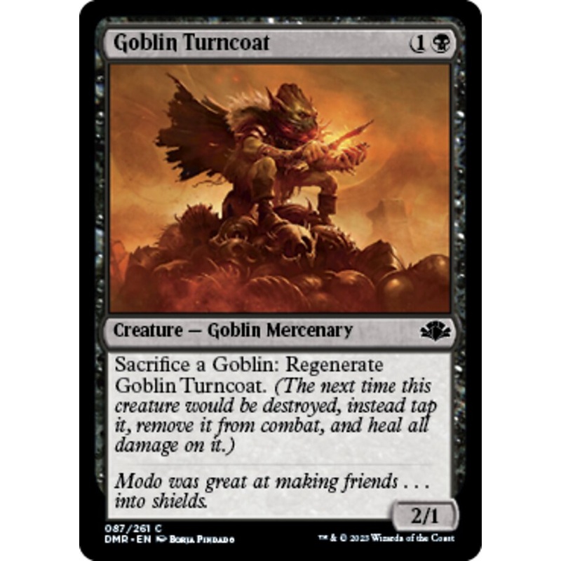 Goblin Turncoat [Dominaria Remastered]