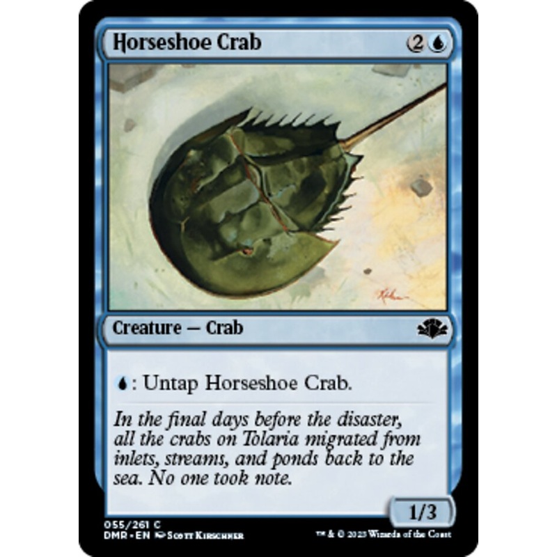 Horseshoe Crab [Dominaria Remastered]