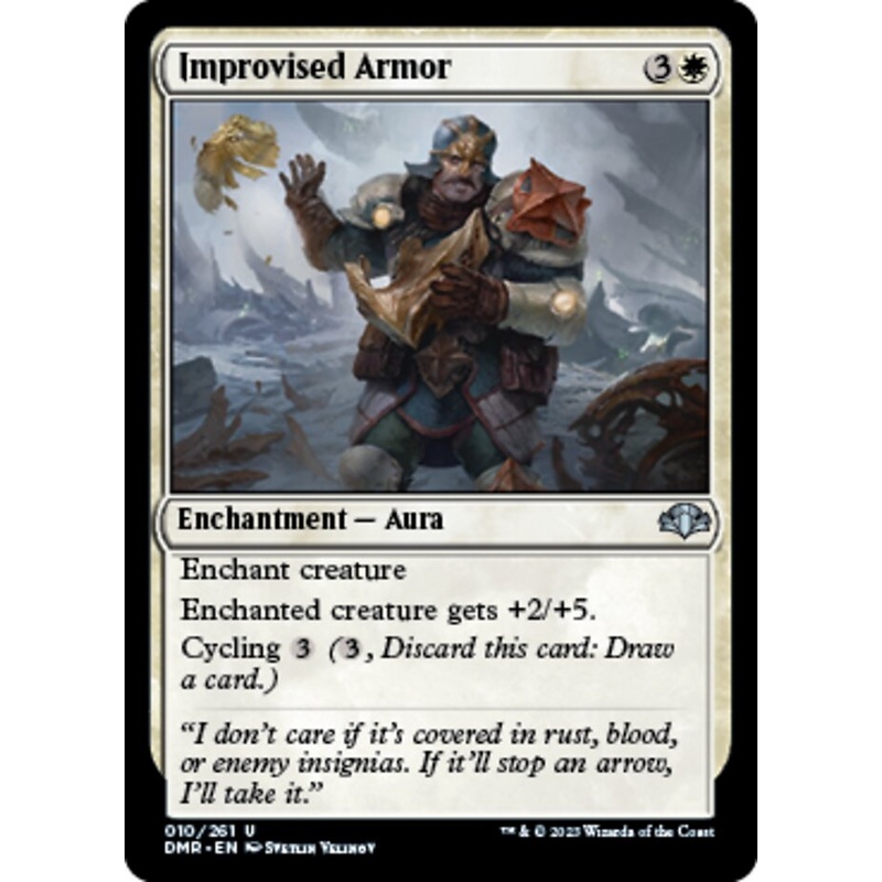 Improvised Armor [Dominaria Remastered]