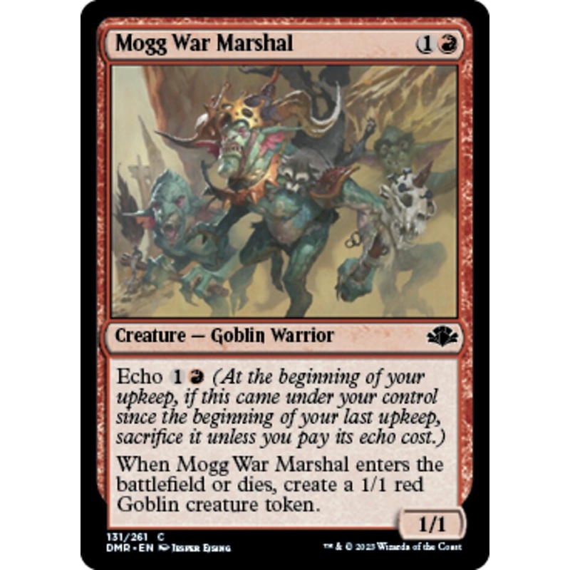 Mogg War Marshal [Dominaria Remastered]
