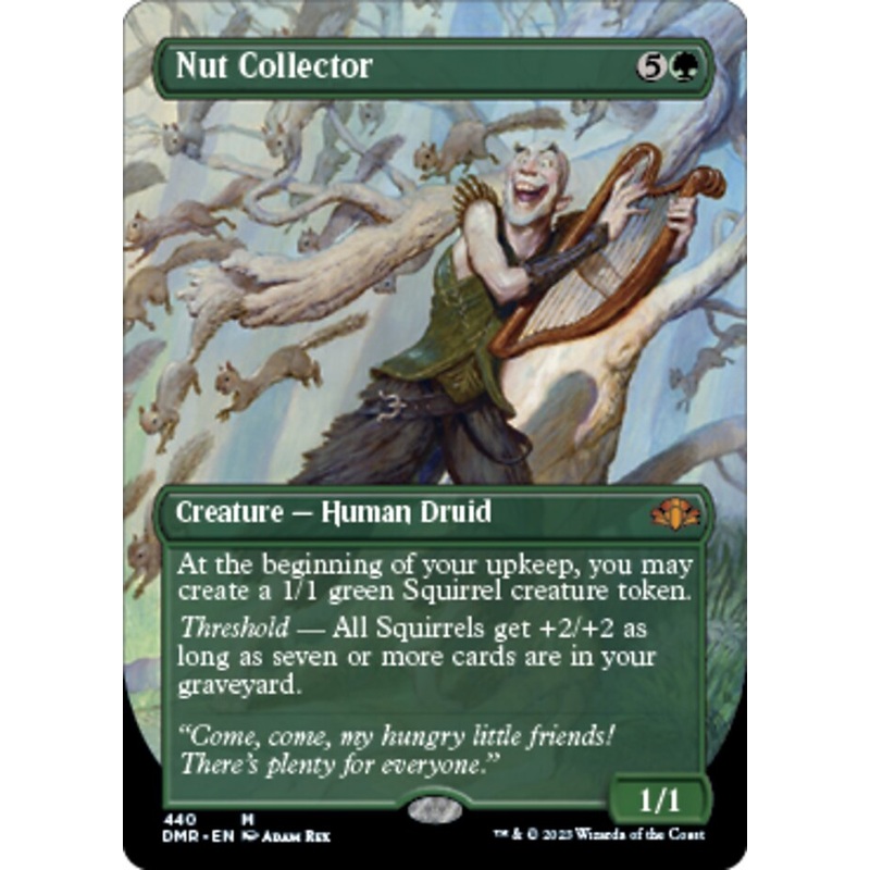 Nut Collector (Borderless Alternate Art) [Dominaria Remastered]