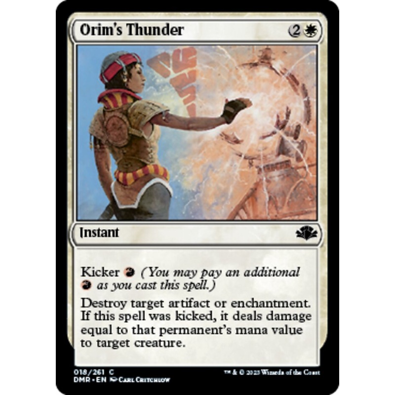 Orim's Thunder [Dominaria Remastered]