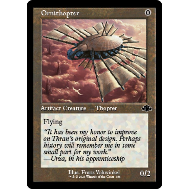 Ornithopter (Retro) [Dominaria Remastered]