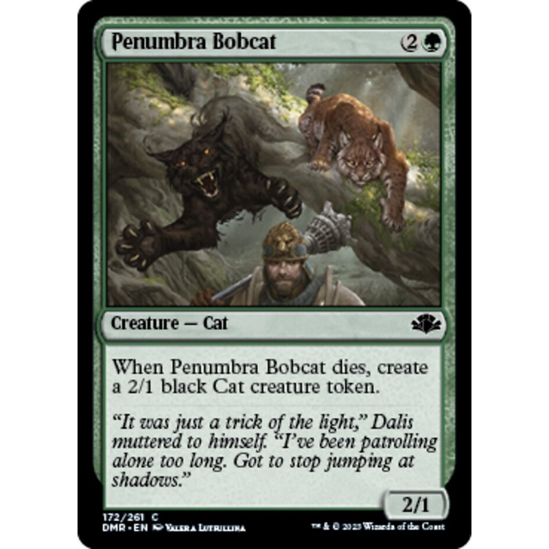 Penumbra Bobcat [Dominaria Remastered]