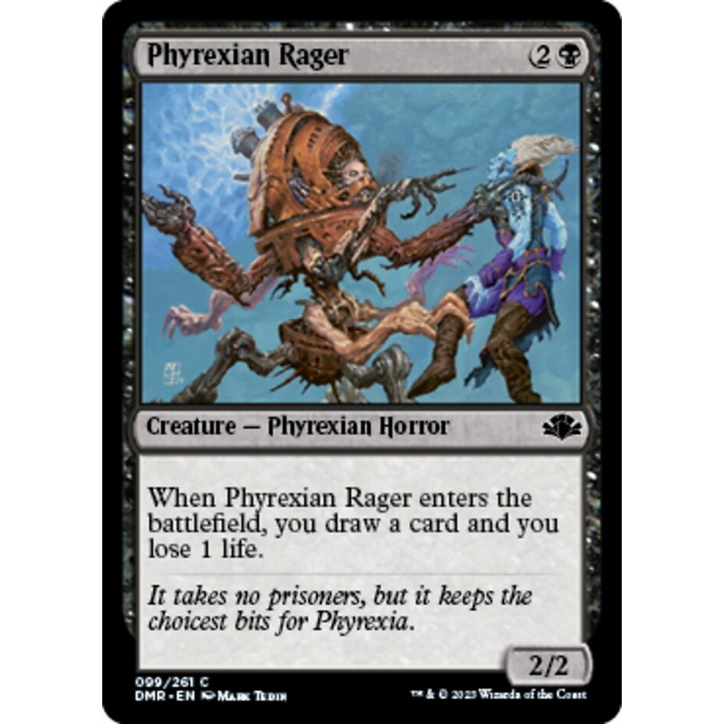Phyrexian Rager [Dominaria Remastered]