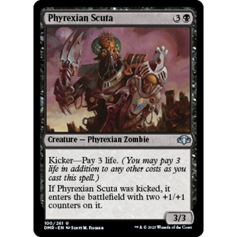 Phyrexian Scuta [Dominaria Remastered]