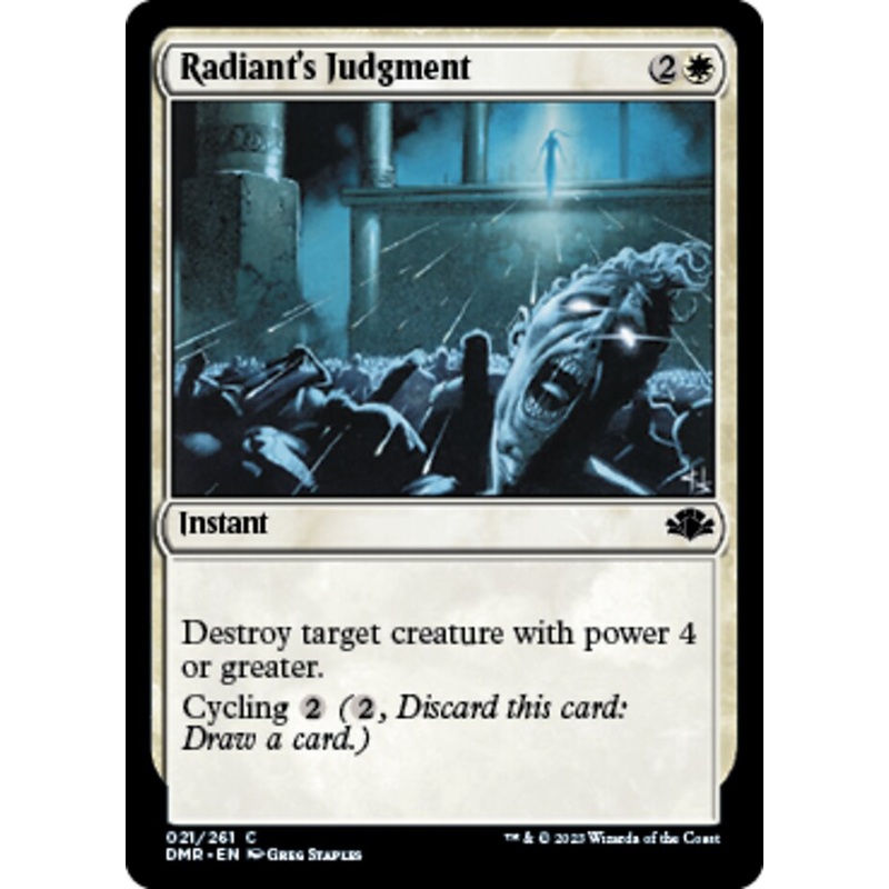 Radiant's Judgment [Dominaria Remastered]