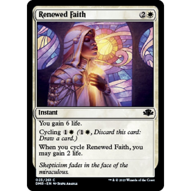 Renewed Faith [Dominaria Remastered]