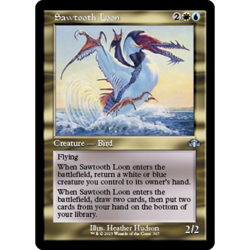 Sawtooth Loon (Retro) [Dominaria Remastered]
