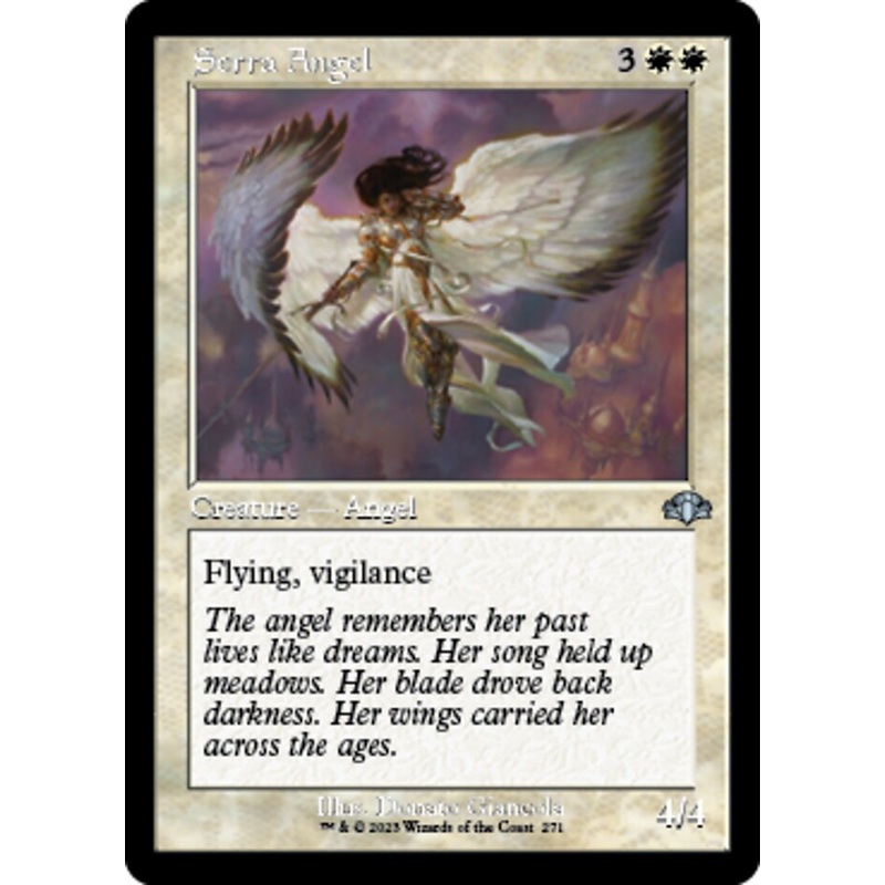 Serra Angel (Retro) [Dominaria Remastered]