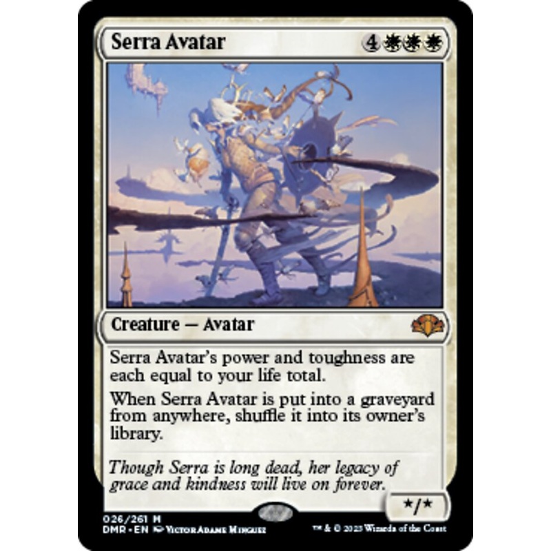 Serra Avatar [Dominaria Remastered]