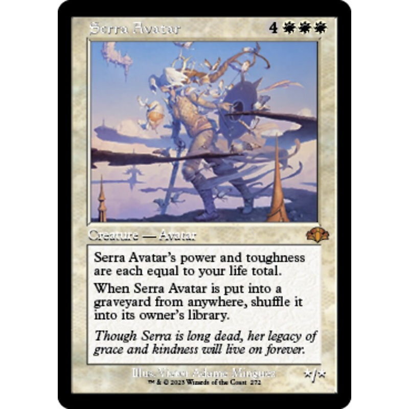Serra Avatar (Retro) [Dominaria Remastered]