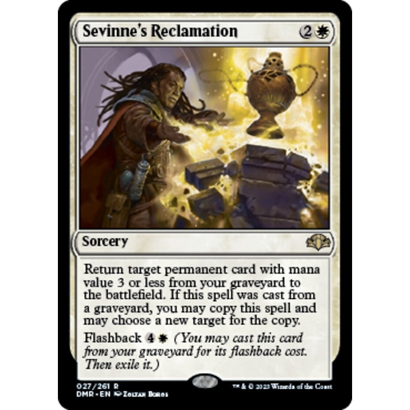 Sevinne's Reclamation [Dominaria Remastered]