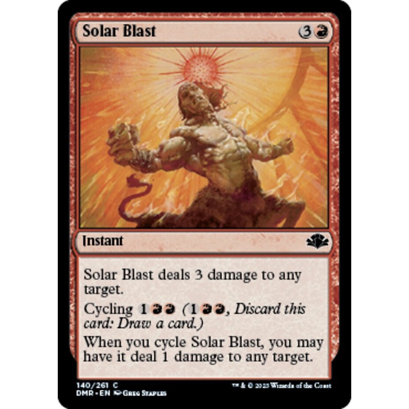 Solar Blast [Dominaria Remastered]