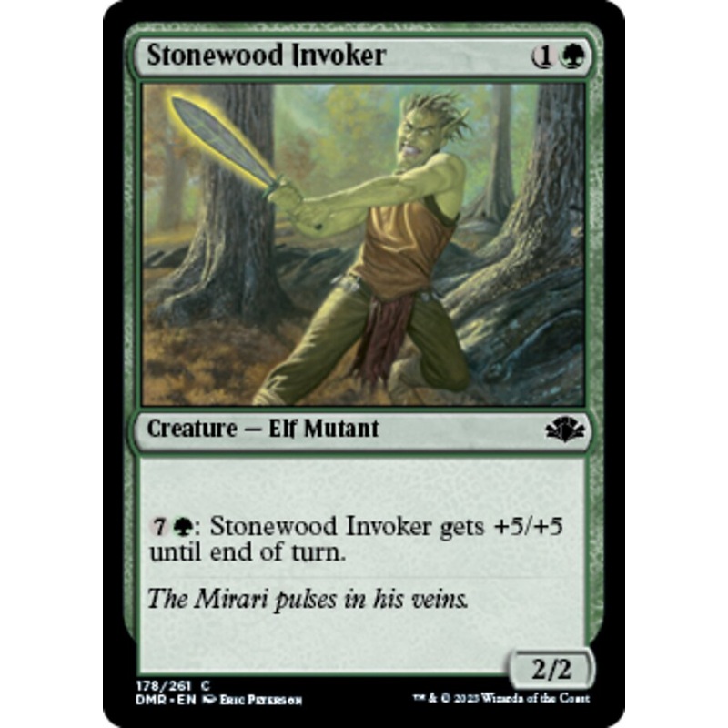 Stonewood Invoker [Dominaria Remastered]